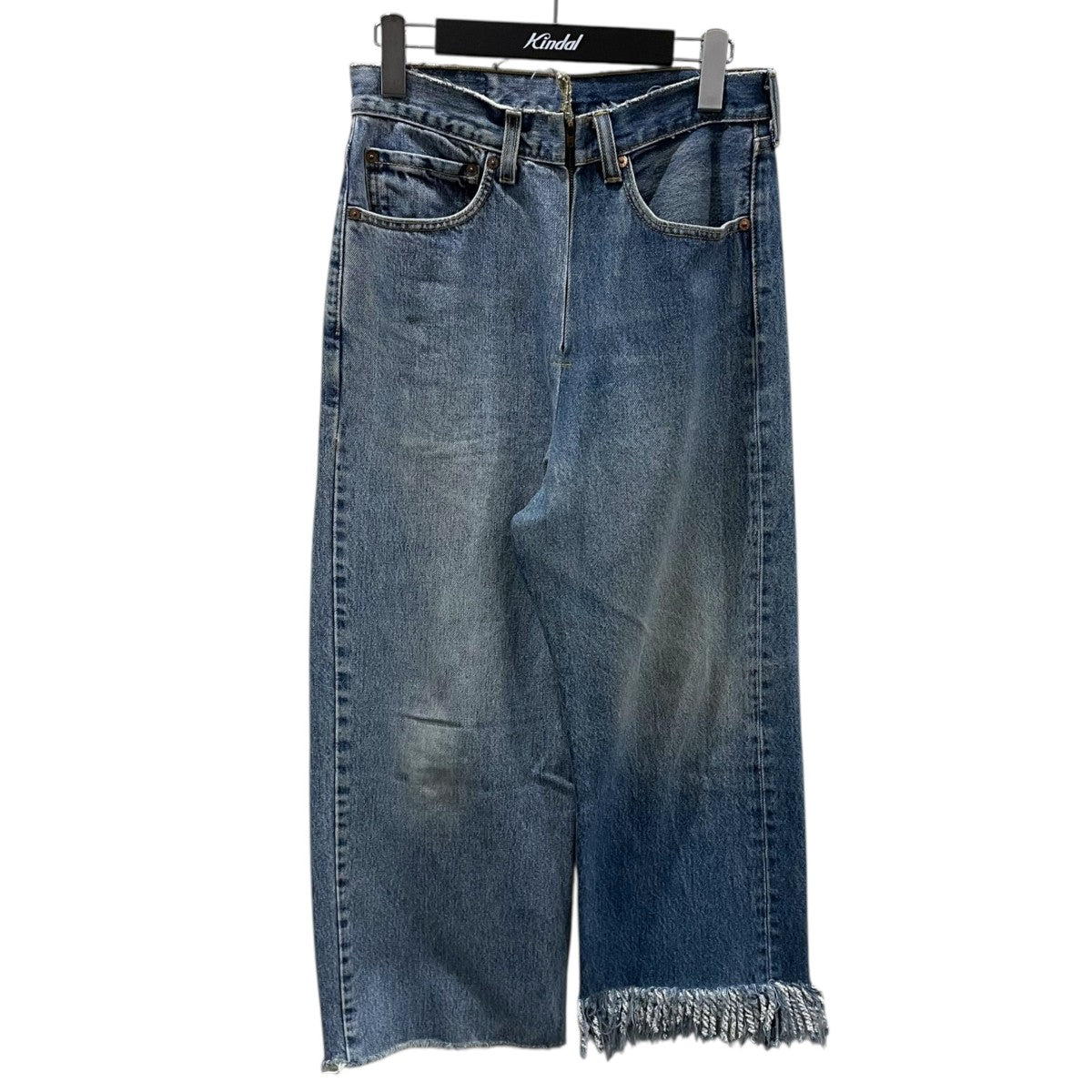 77circa(ナナナナサーカ) リメイクデニムパンツ インディゴ サイズ