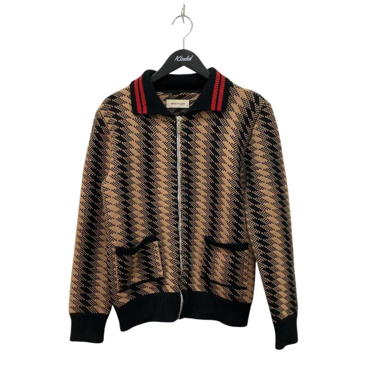 ERNEST W．BAKER(アーネスト ダブル ベイカー) ニットジャケット