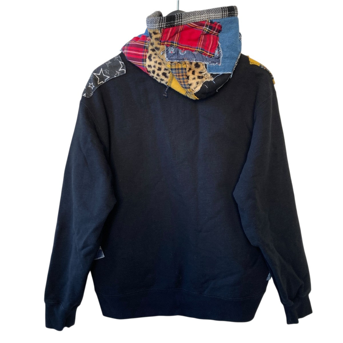21AWPATCHWORK ZIP UP HOODEDパッチワーク ジップパーカー