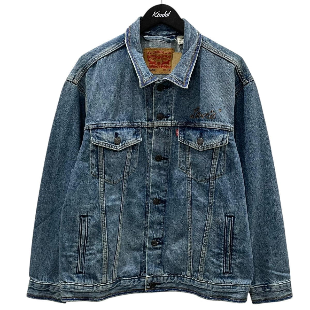 デニムジャケット Relaxed Fit Trucker Jacket リラックスフィット トラッカージャケット A5782-0080