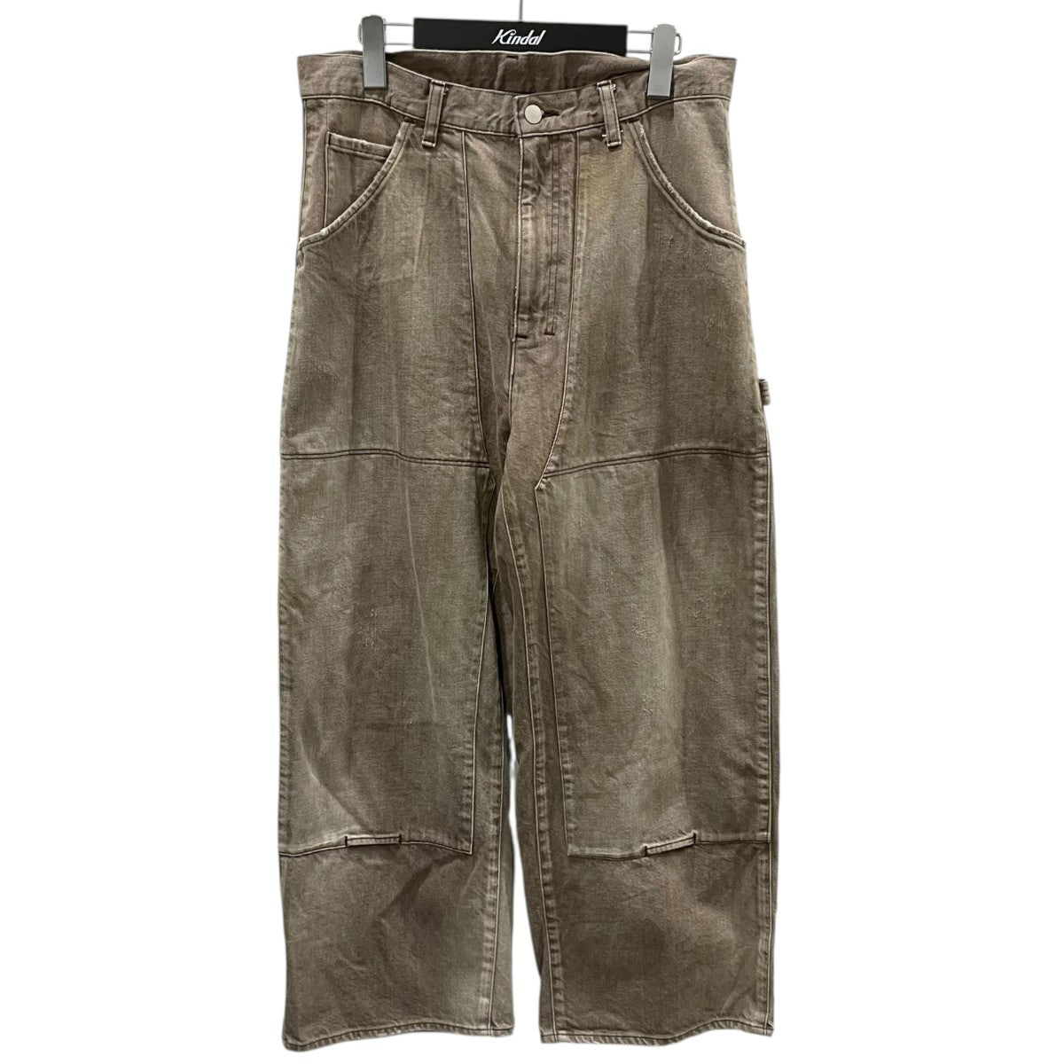 ANCELLM×1LDK 24SS 加工デニムパンツ DOUBLE KNEE PAINTER PANTS ANCELLM×1LDK 24SS 加工デニムパンツ DOUBLE KNEE PAINTER PANTS