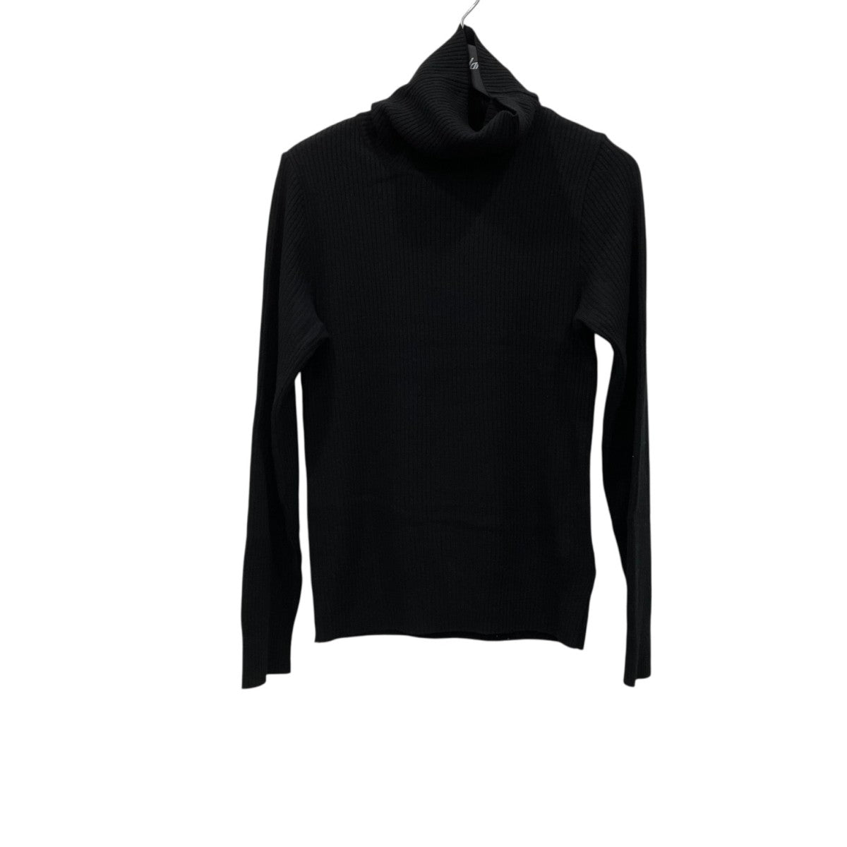 Dolce & Gabbana ブラックタートルネックセーターS〜M Loose silk turtleneck with shirt cuffs in Black for Men