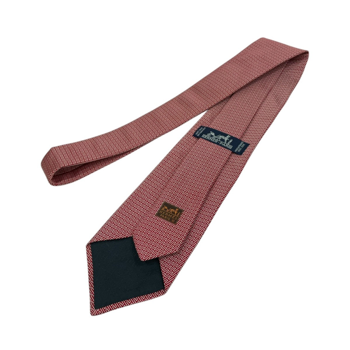 幾何学模様ネクタイ