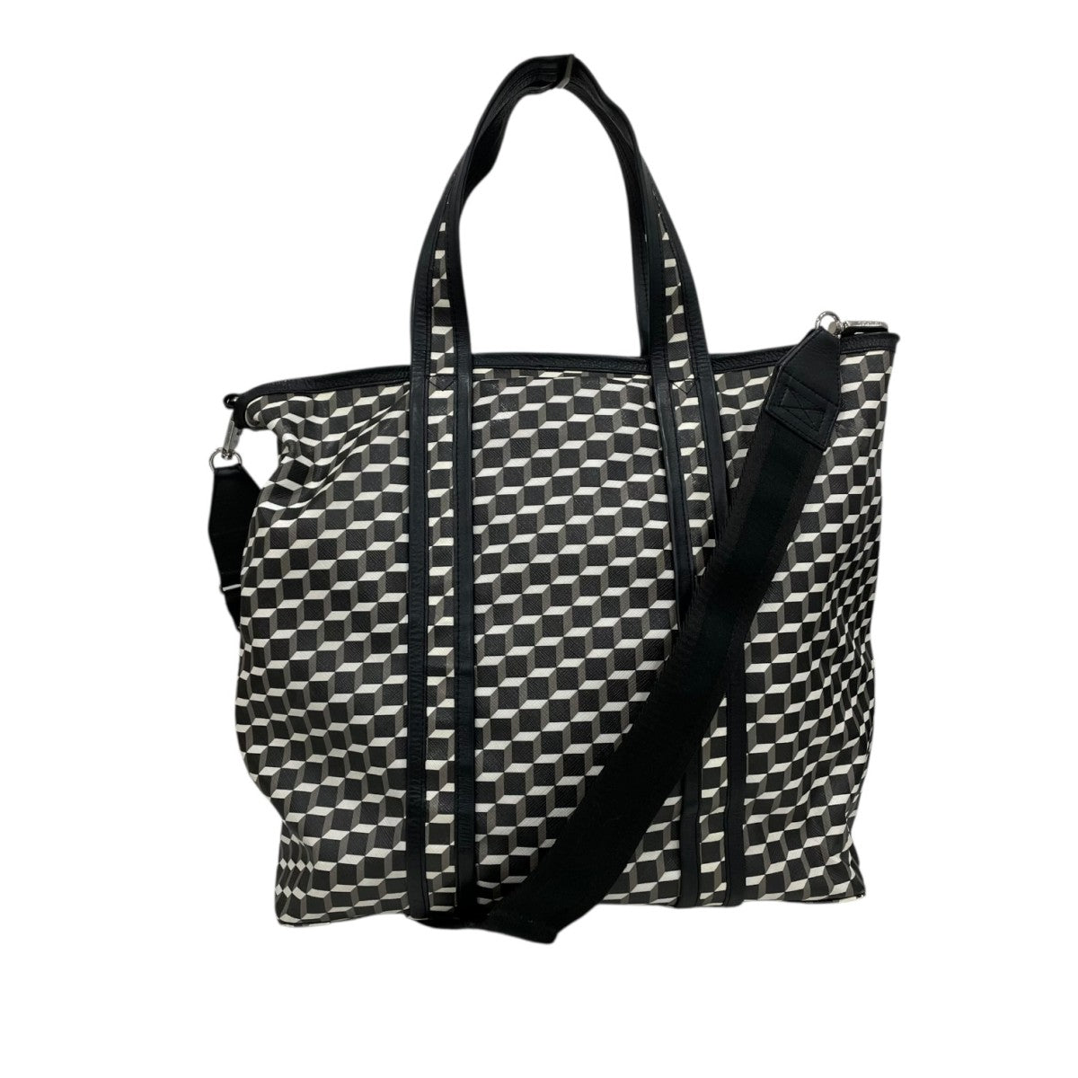 PIERRE HARDY(ピエールアルディ) 総柄2WAY トートバッグ ブラック