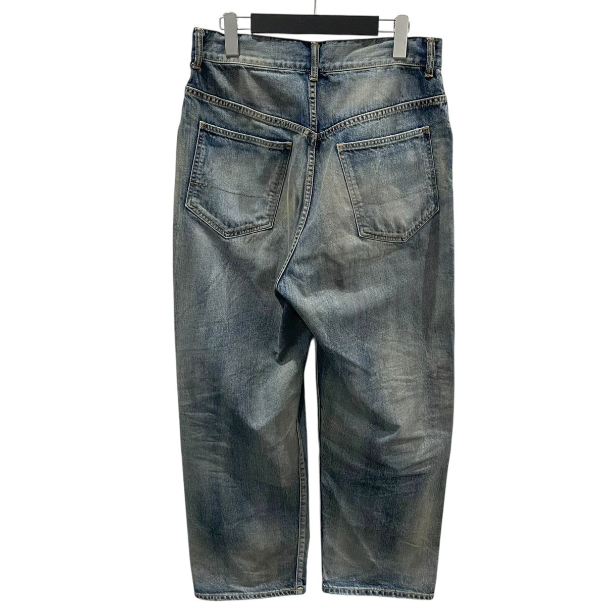 25SS 加工デニムパンツ TAPERED 5P DENIM PANTS テーパード5ポケットデニムパンツ ANC-PT75