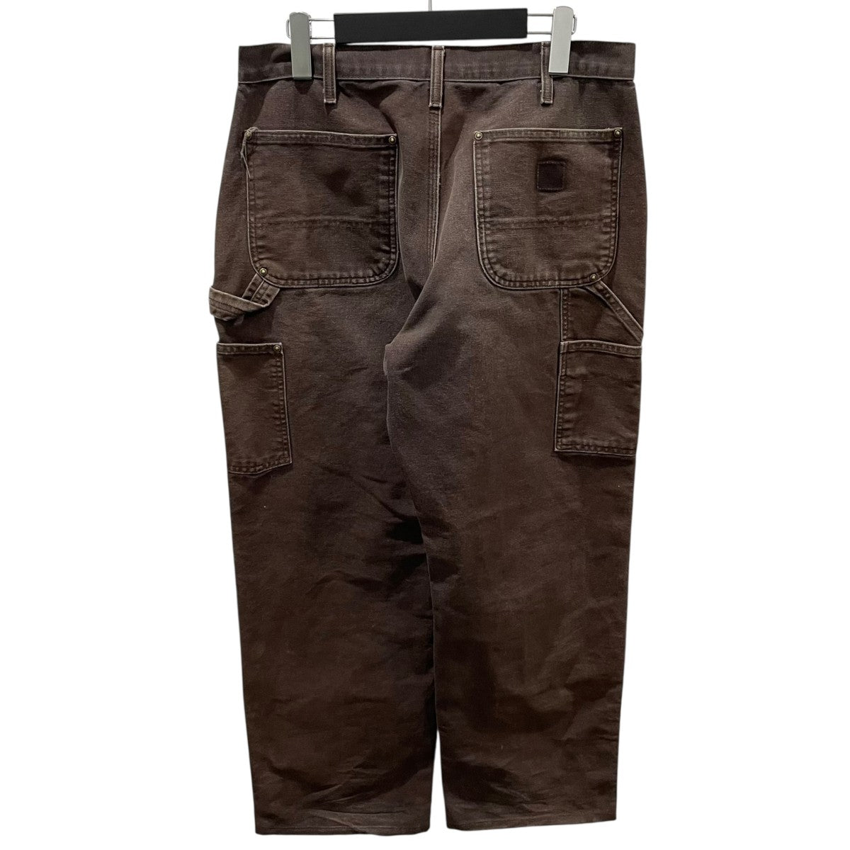 ダブルニーパンツ WASHED-DUCK DOUBLE-FRONT WORK DUNGAREE ウォッシュド ダック ダブルフロント ワークダンガリー B136