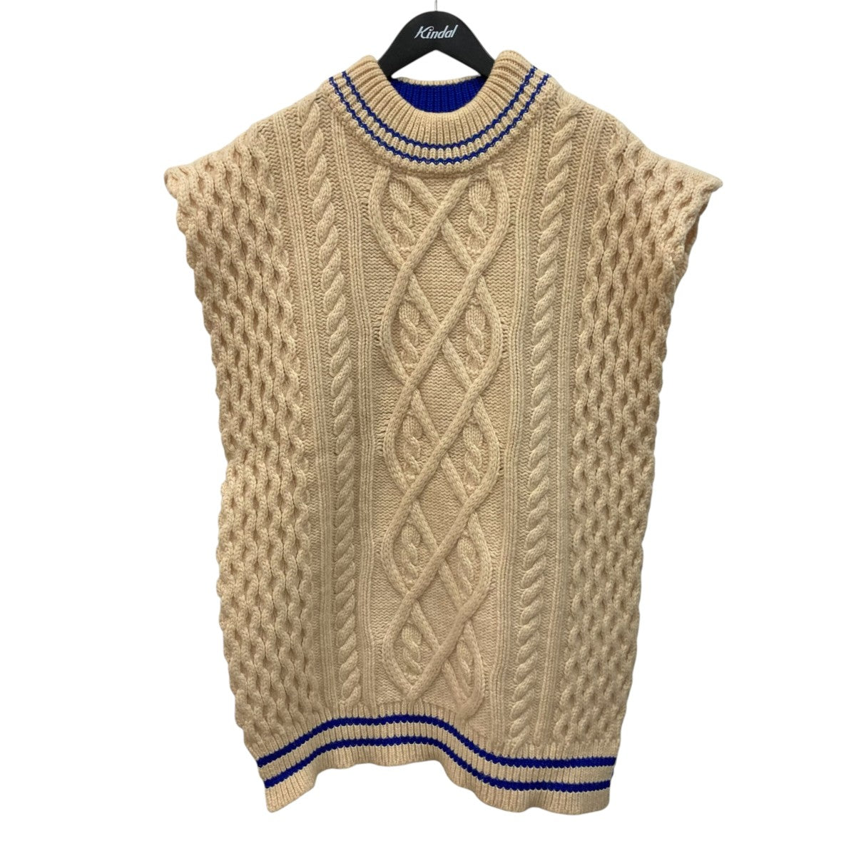 Maison Margiela(メゾンマルジェラ) ニットベスト ベージュ サイズ