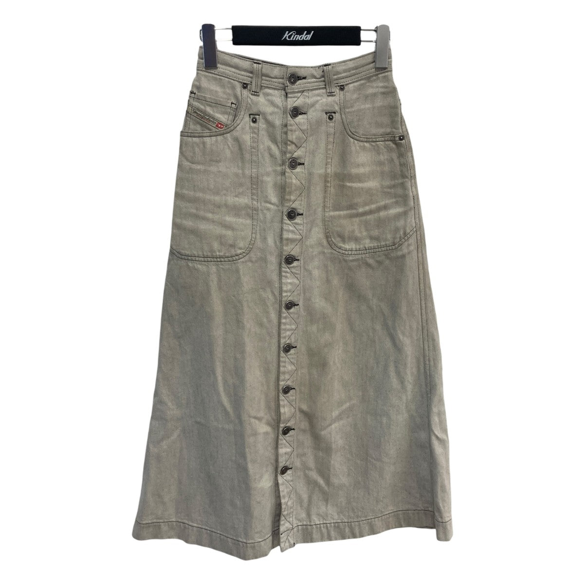 DIESEL(ディーゼル) DE-ALBUS-LデニムスカートA04923 A04923 グレー