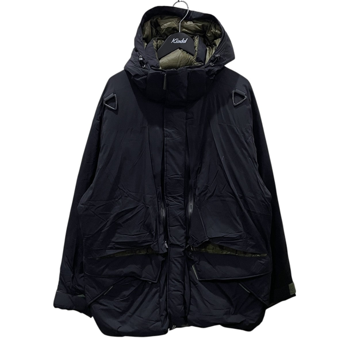 23AW ダウンジャケット STEALTH POCKET MANMOTH PARKA ステルス ポケット マンモス パーカー TSFMD208BL / BAL-MM-001