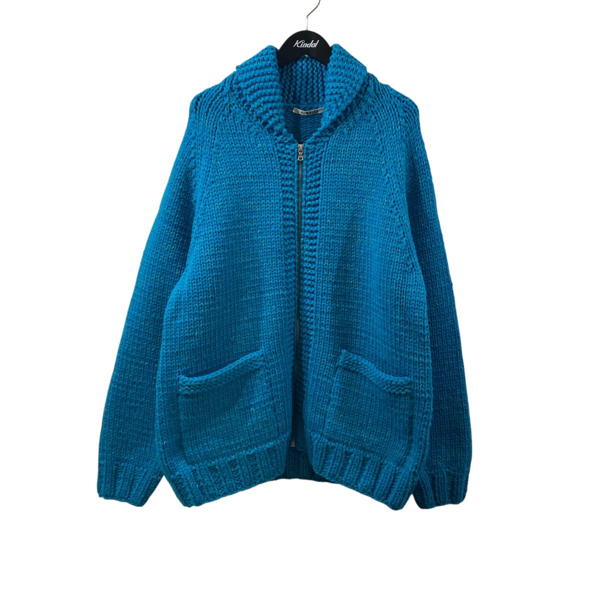AURALEE(オーラリー) SILK WOOL HAND KNIT COWICHAN厚手ニット