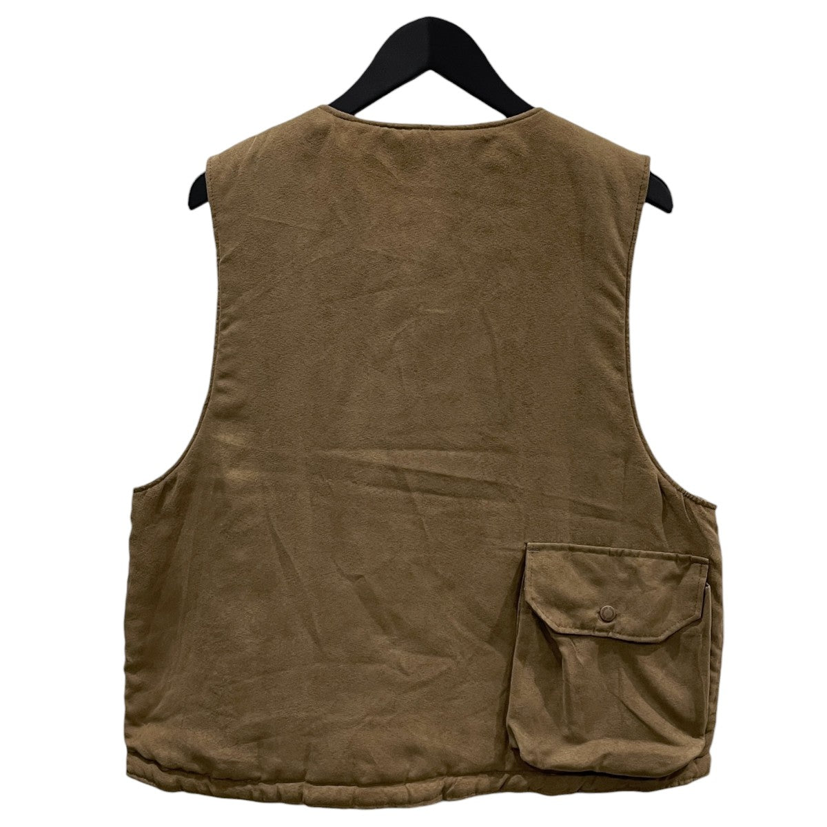 24AW 中綿ベストCover Vest - Fake Suede / Primaloft カバーベスト - フェイクスウェード / プリマロフト