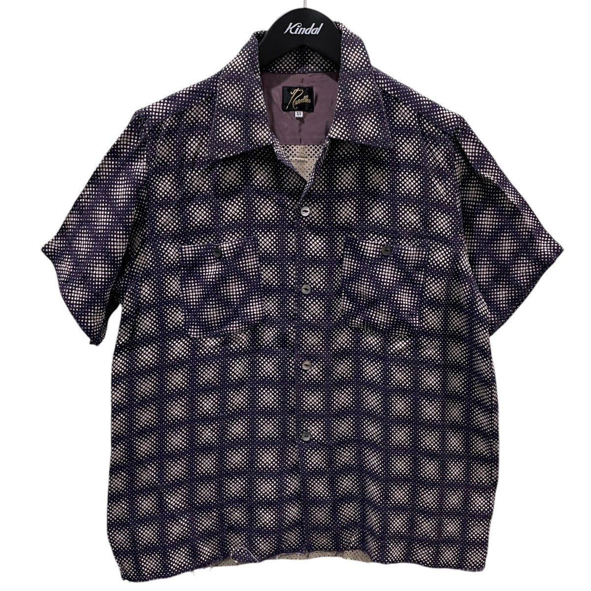 22SS カットオフオープンカラー半袖シャツ C.O.B. CLASSIC SHIRT - JACQUARD カットオフ クラシックシャツ ジャカード KP087A