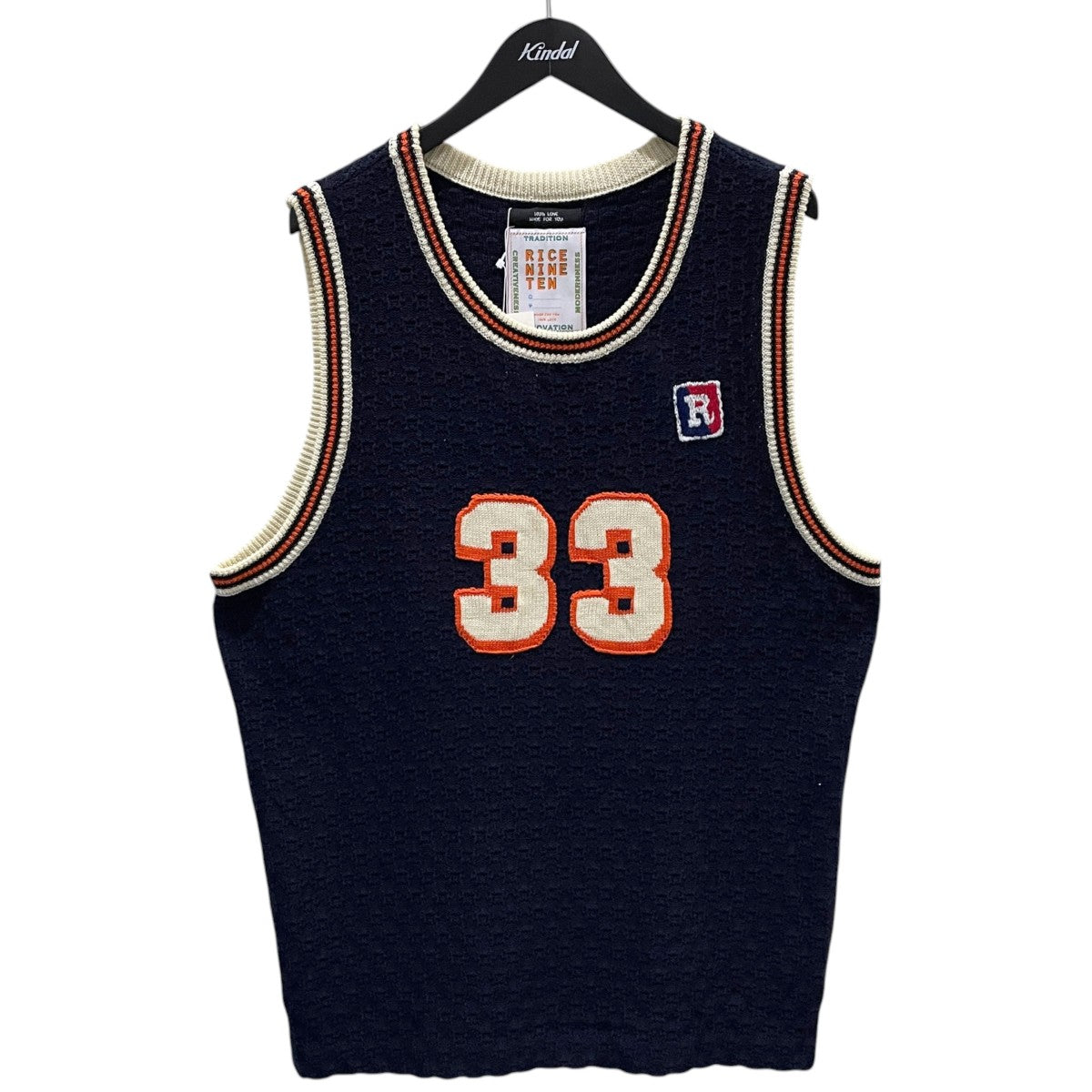 23SS ニットベスト KNITTING BASKETBALL SHIRT ニッティング バスケットボール シャツ KN-BBS