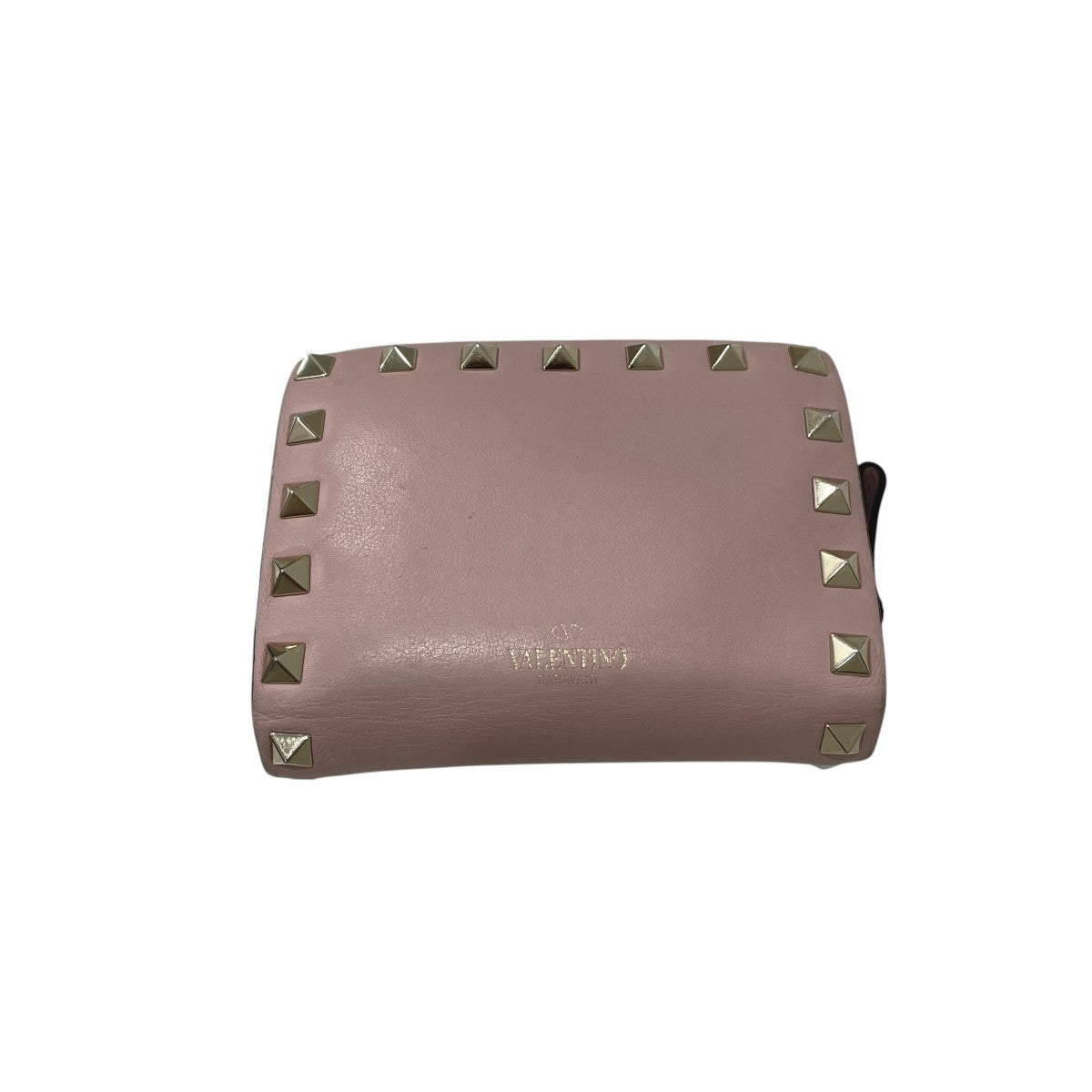 VALENTINO(ヴァレンチノ) ロックスタッズ財布 ピンク｜【公式