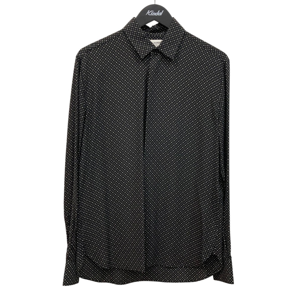 Saint Laurent Paris(サンローランパリ) ドット柄長袖シャツ646850 