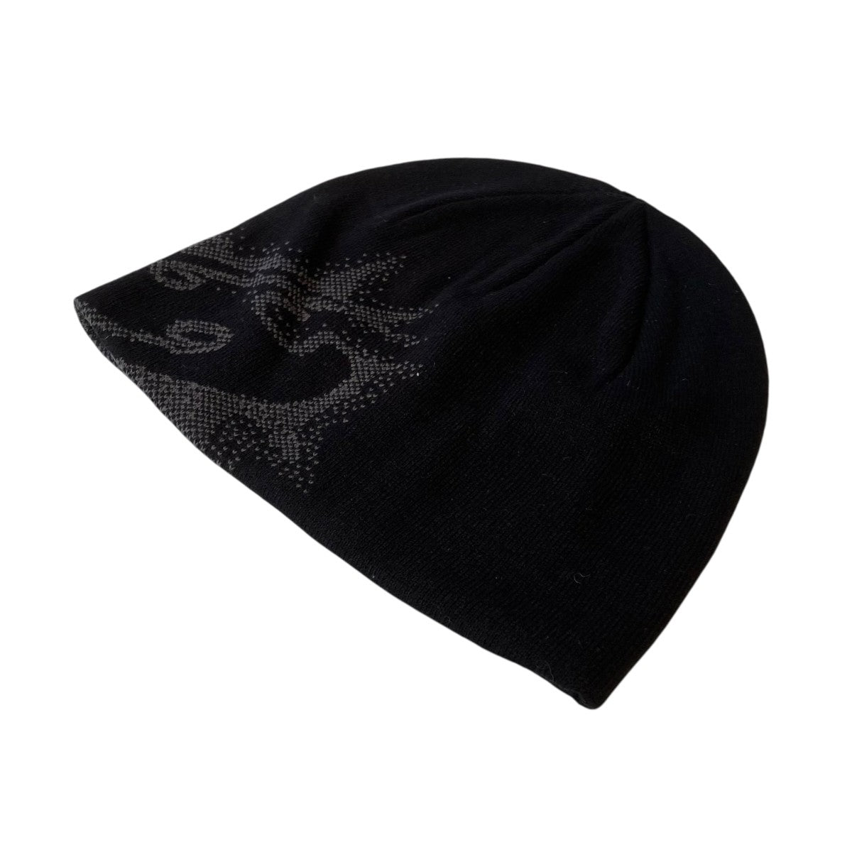 即日発送　SANSANGEAR ニット帽 黒 グラフィックロゴ SALE/30%OFF]SHAKA ロゴ ビーニー LOGO BEANIE [メンズ/レディース 帽子