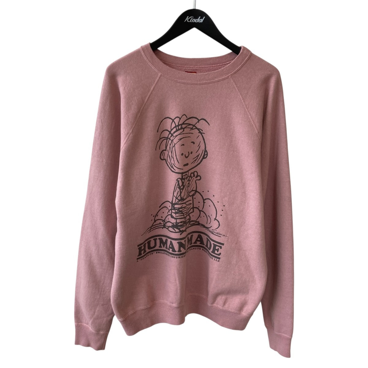 k*y様 HUMAN MADE スヌーピー スウェット ピンク HUMAN MADE(ヒューマンメイド) Peanuts Sweatshirtトレーナー ピンク