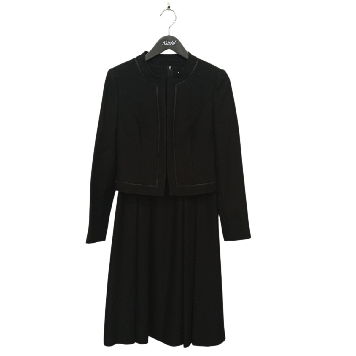 NINA RICCI(ニナリッチ) ワンピースジャケットセット ブラック サイズ