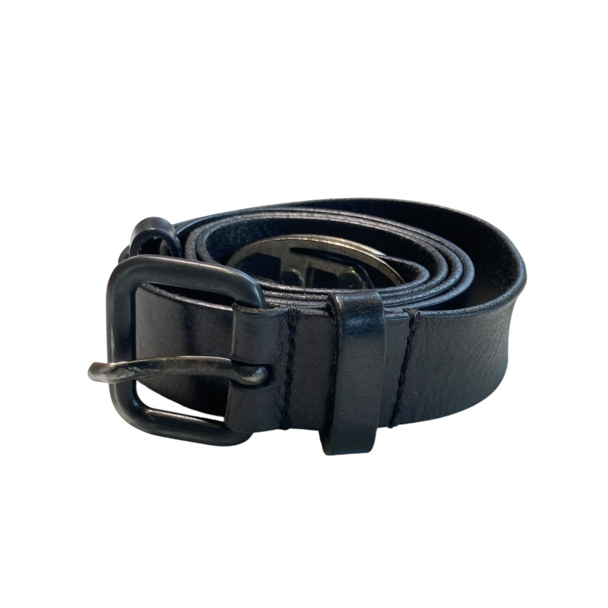 DIESEL(ディーゼル) レザーベルトXO9575 XO9575 ブラック サイズ 75cm