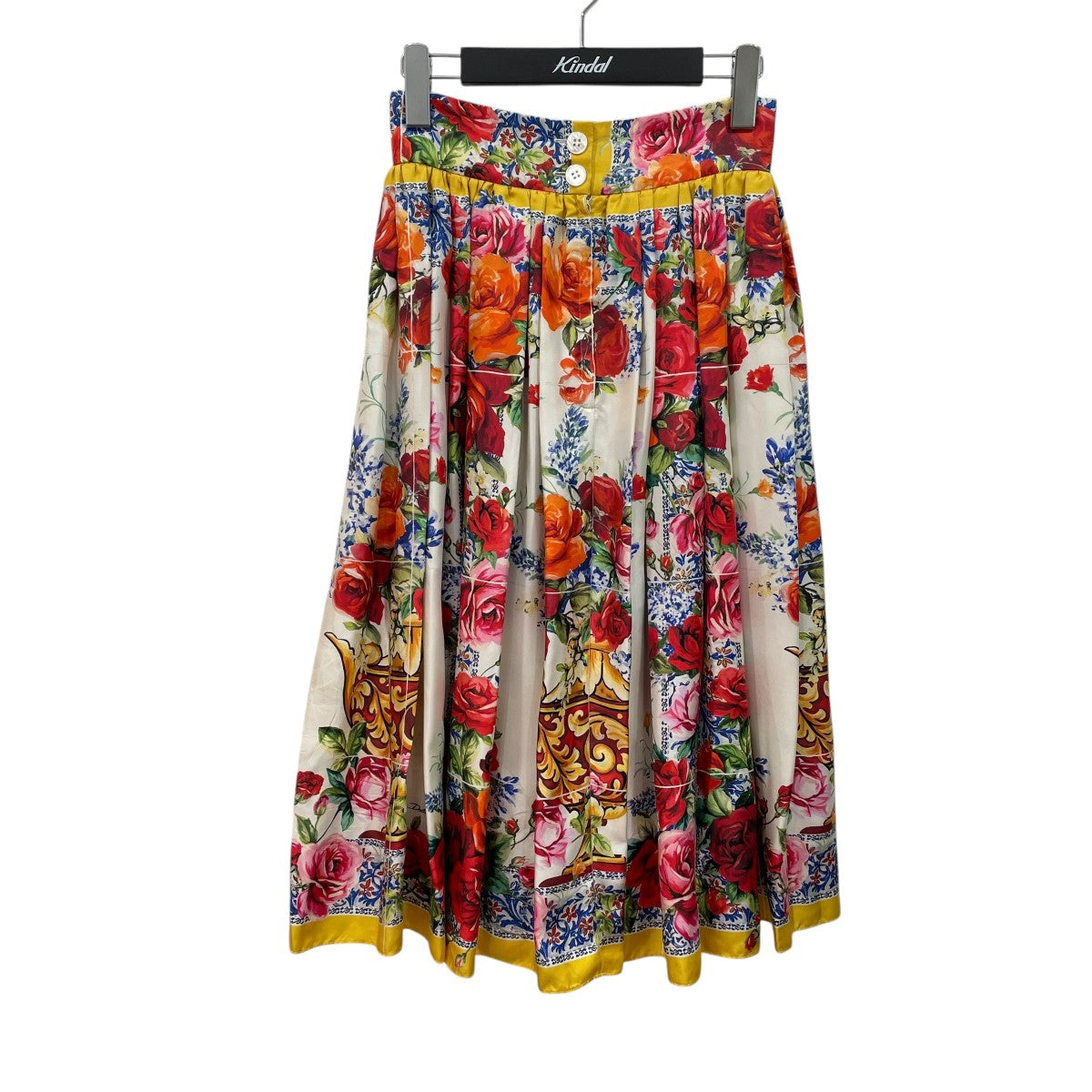 DOLCE ＆ GABBANA(ドルチェアンドガッバーナ) 花柄フレアスカート