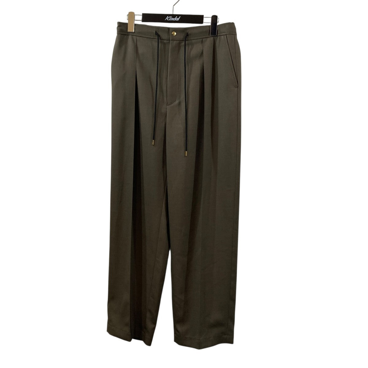 別注 Gabardine Pin Tuck PantスラックスCU-058-ST