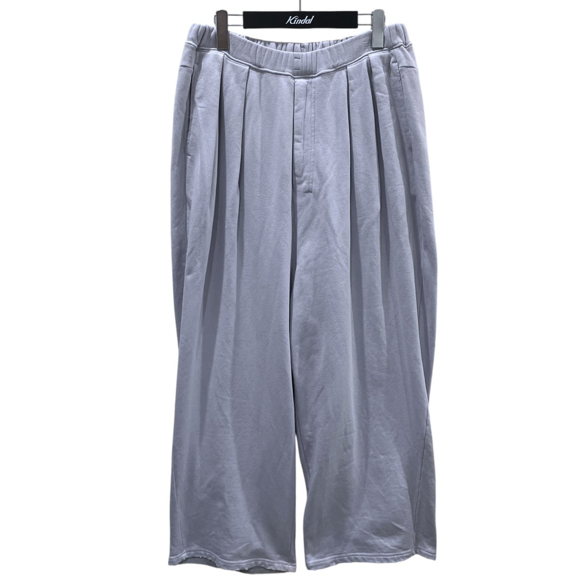 ANCELLM(アンセルム) 25SS ダメージ加工 タックスウェットパンツ TUCK