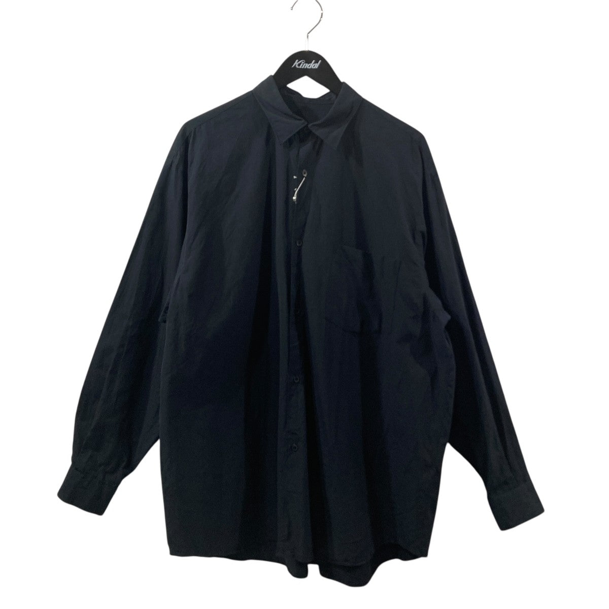COMOLI(コモリ) コモリシャツ長袖シャツD01-02001 D01-02001 ネイビー