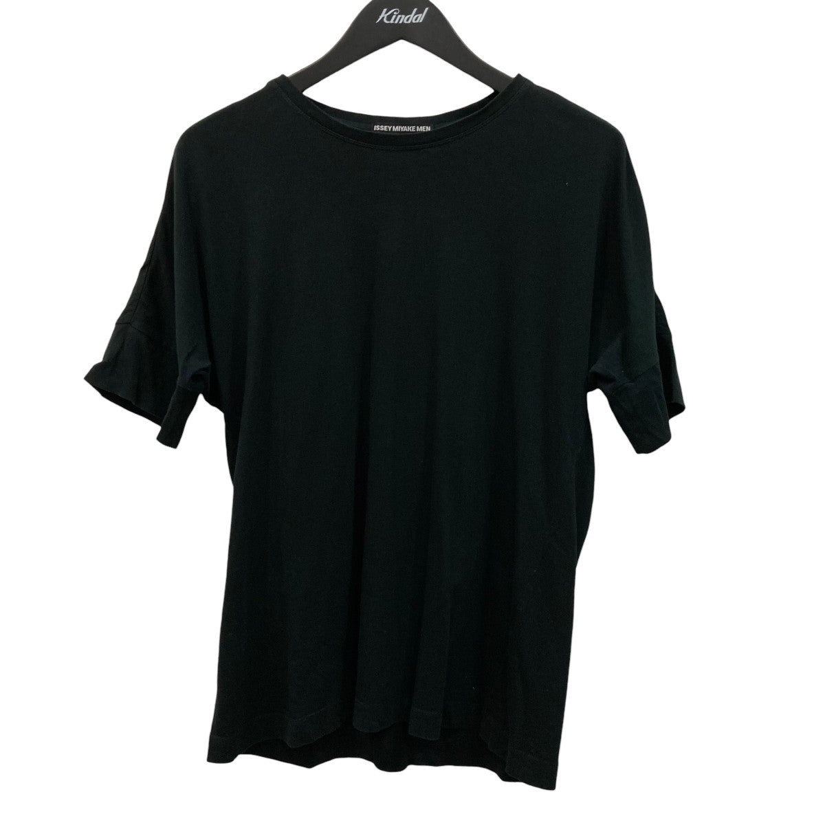 ISSEY MIYAKE 半袖カットソー 黒 ISSEY MIYAKE MEN(イッセイミヤケ) 半袖カットソーME21JK400 ME21JK400