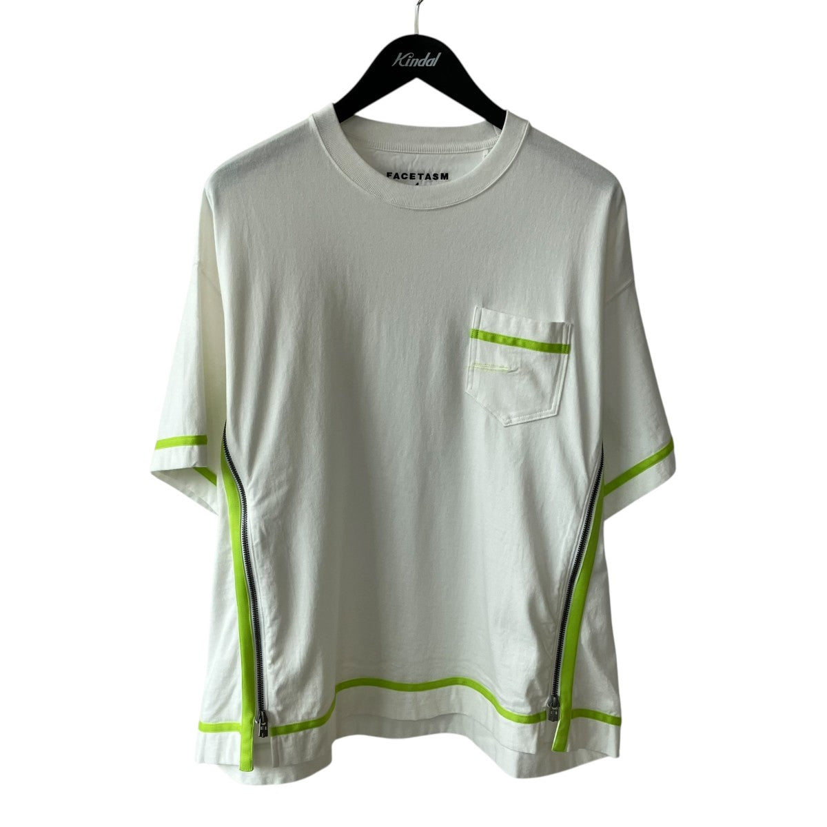 FACETASM(ファセッタズム) CURVY SLITBIG TEETシャツMYK-TEE-O1 MYK