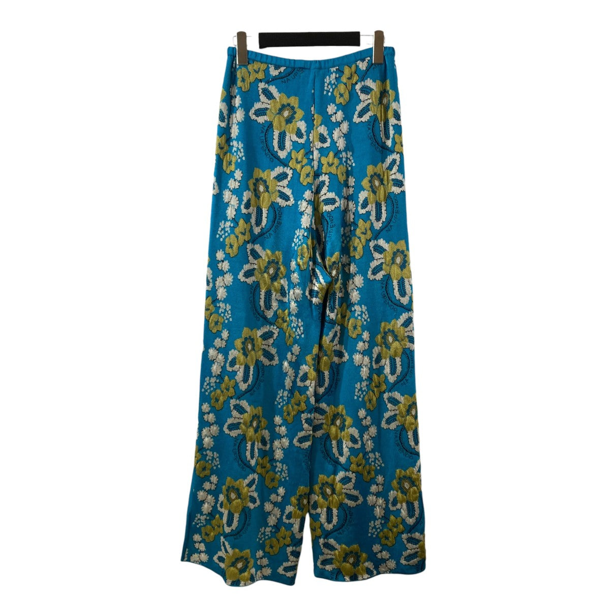 フラワーパターンニットパンツパンツTN18SS013