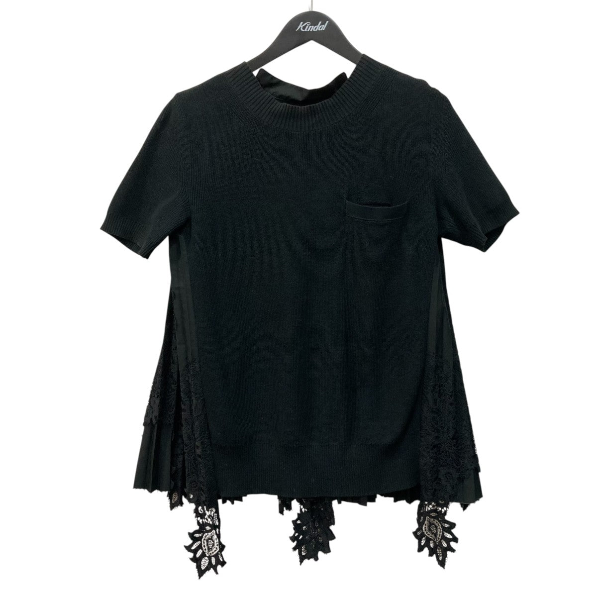 sacai(サカイ) 半袖ブラウス19-04311 19-04311 ブラック サイズ 2