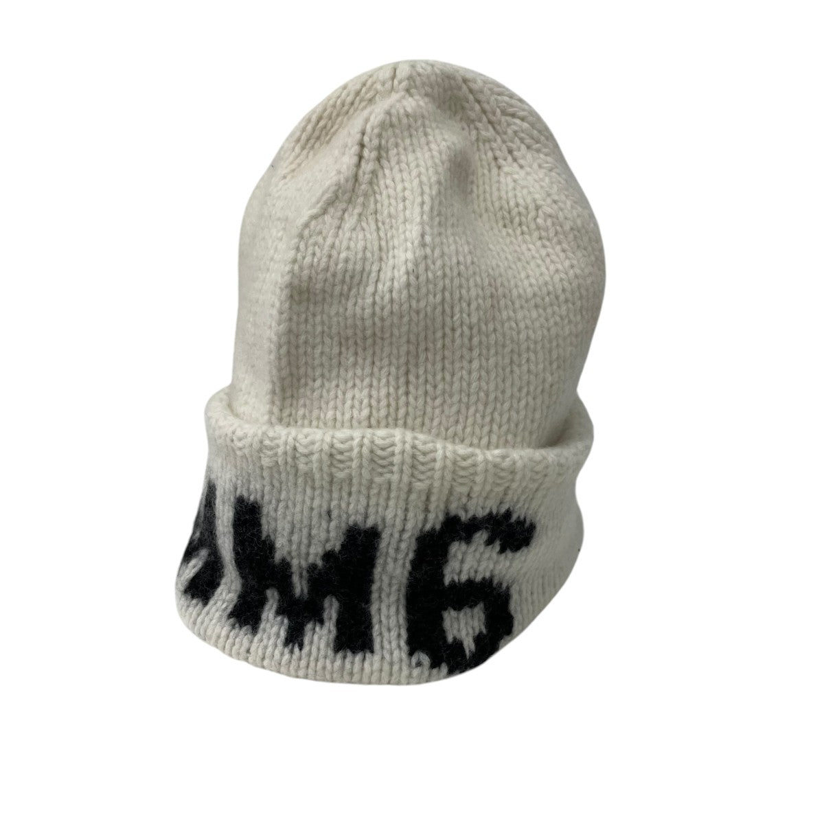 MM6 Maison Margiela(マルタンマルジェラ) ロゴニットニット帽