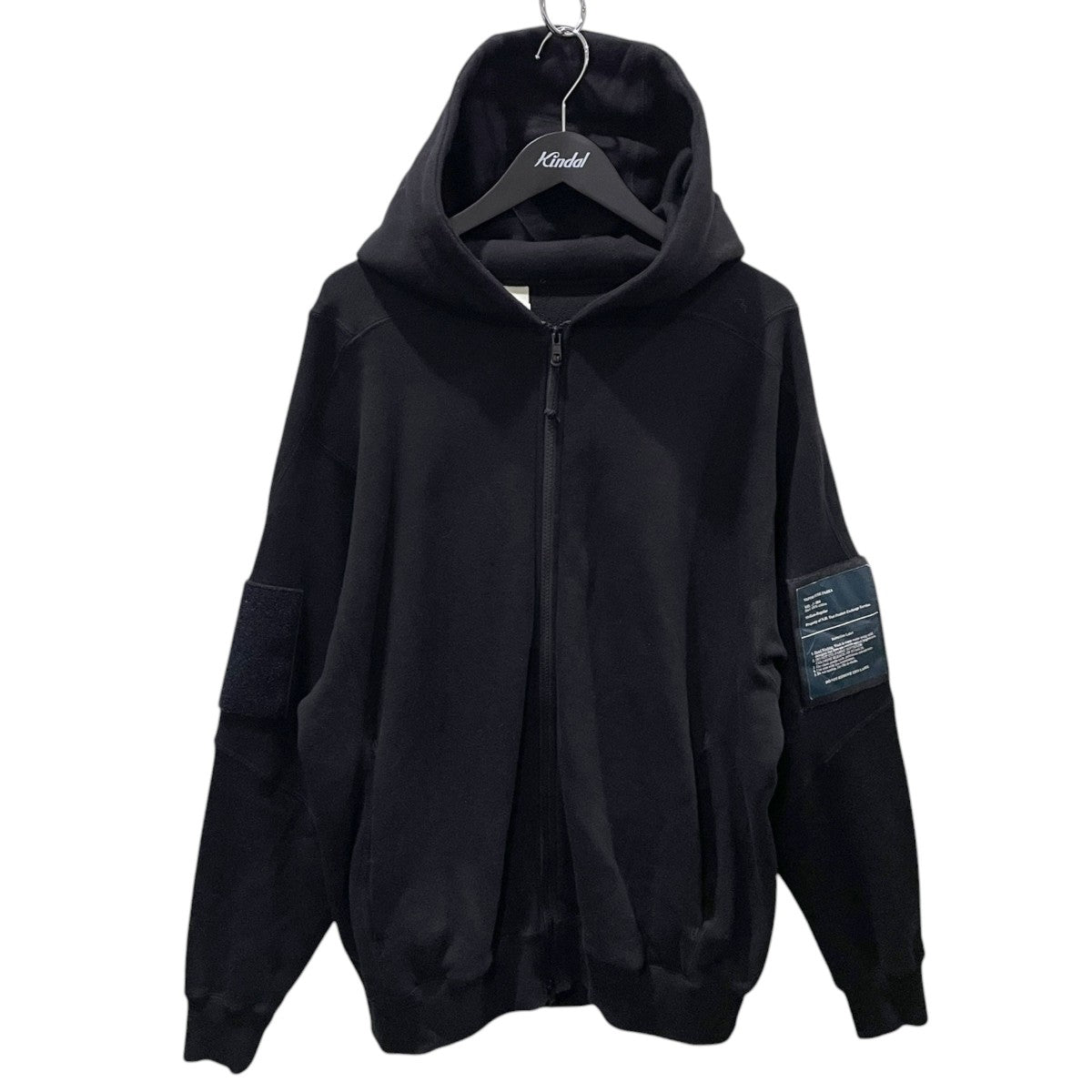 25SS ジップアップパーカー ZIP HOODIE ジップフーディー 9256-BL01-901