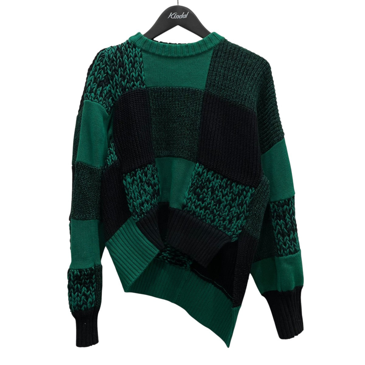 sacai(サカイ) クルーネックニット22-05945 22-05945 グリーン