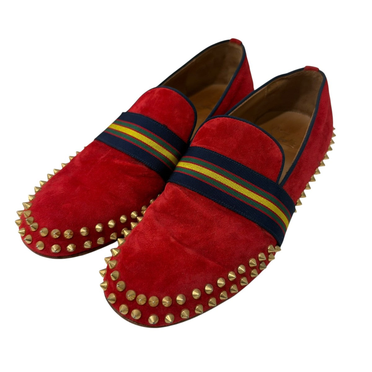 Christian Louboutin(クリスチャンルブタン) ローファー ゴールド 