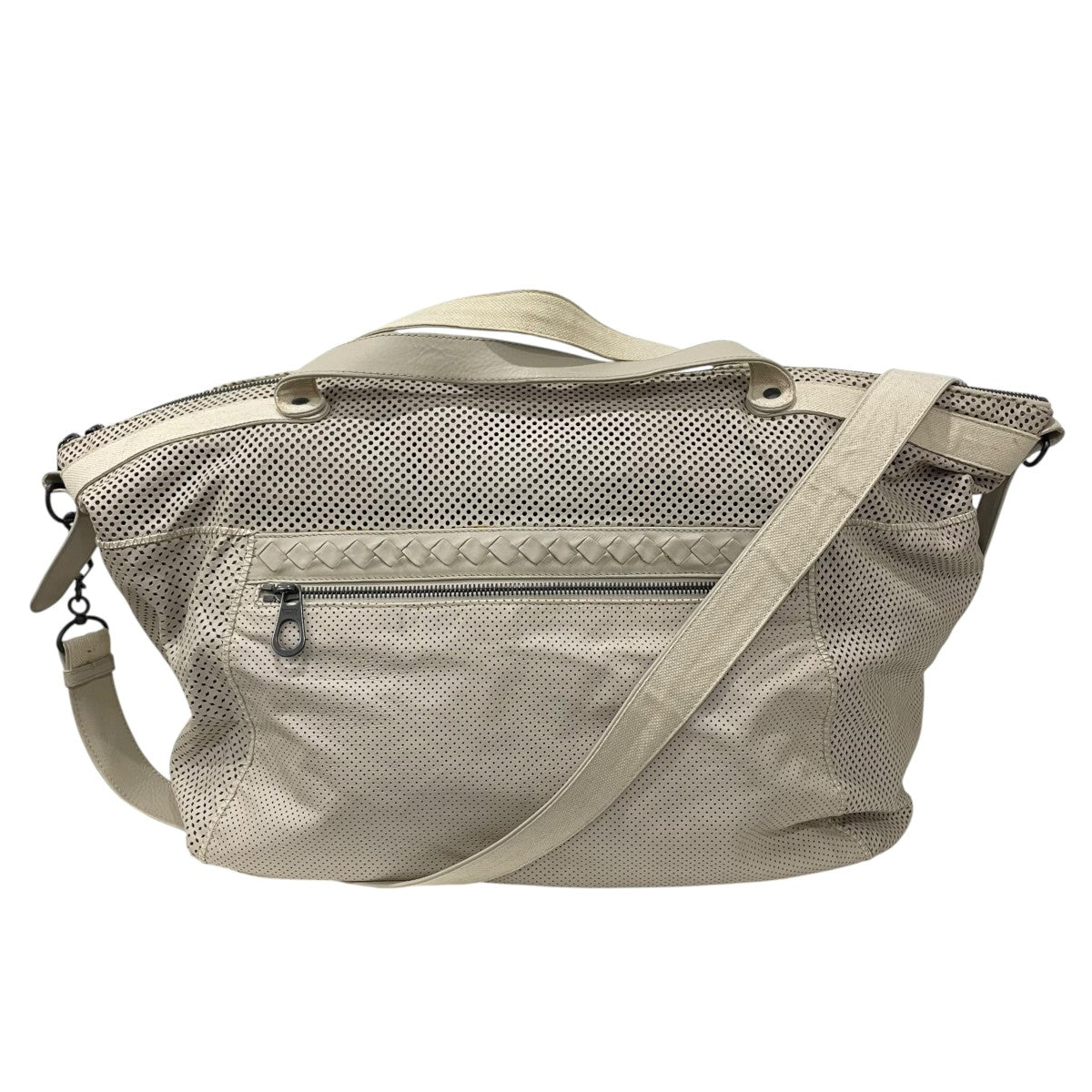 BOTTEGA VENETA(ボッテガヴェネタ) メッセンジャーバッグ アイボリー