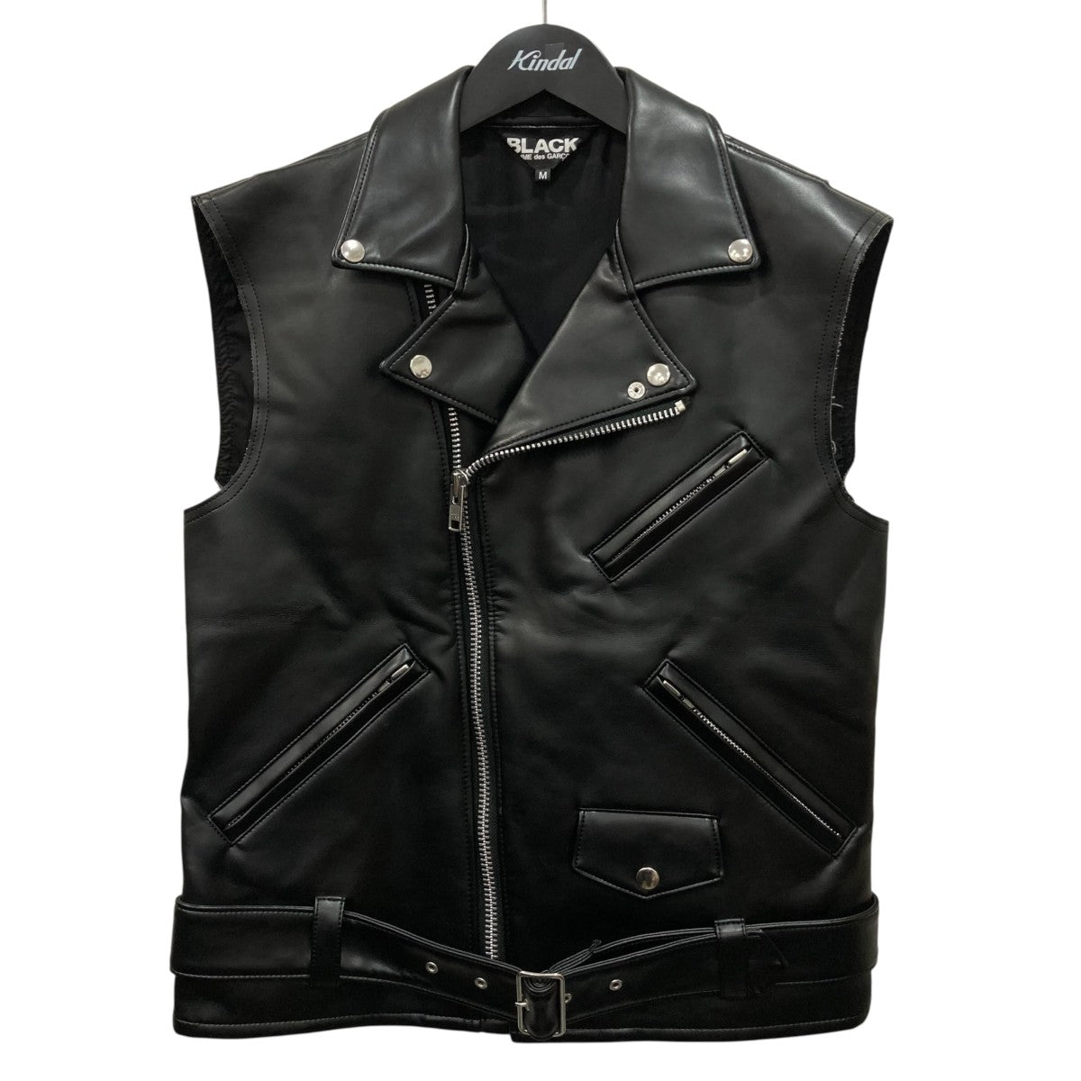 BLACK COMME des GARCONS(ブラックコムデギャルソン) ライダースベスト
