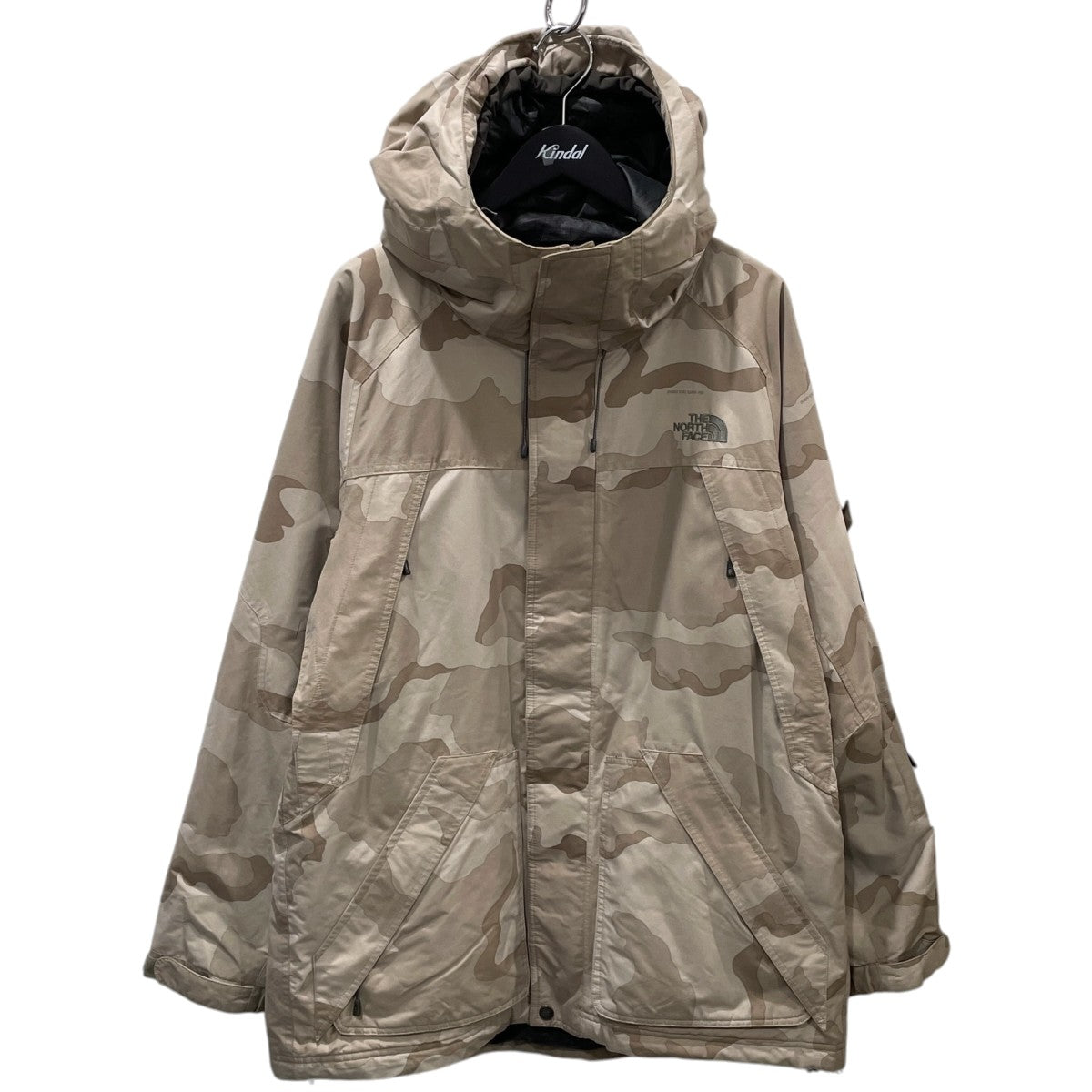 カモフラ柄中綿フーデッドジャケット RTG Force Jacket アールティージー フォースジャケット NS15512
