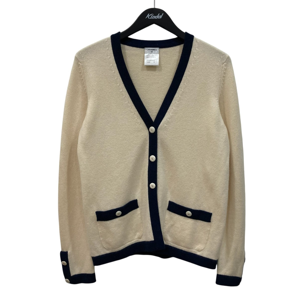 CHANEL(シャネル) ココマークボタンニットカーディガンP47656K06091