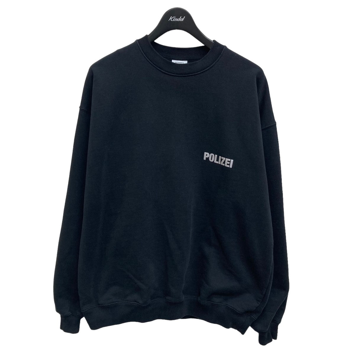 vetements(ヴェトモン) 22AW POLIZEI SWEAT SHIRT スウェット