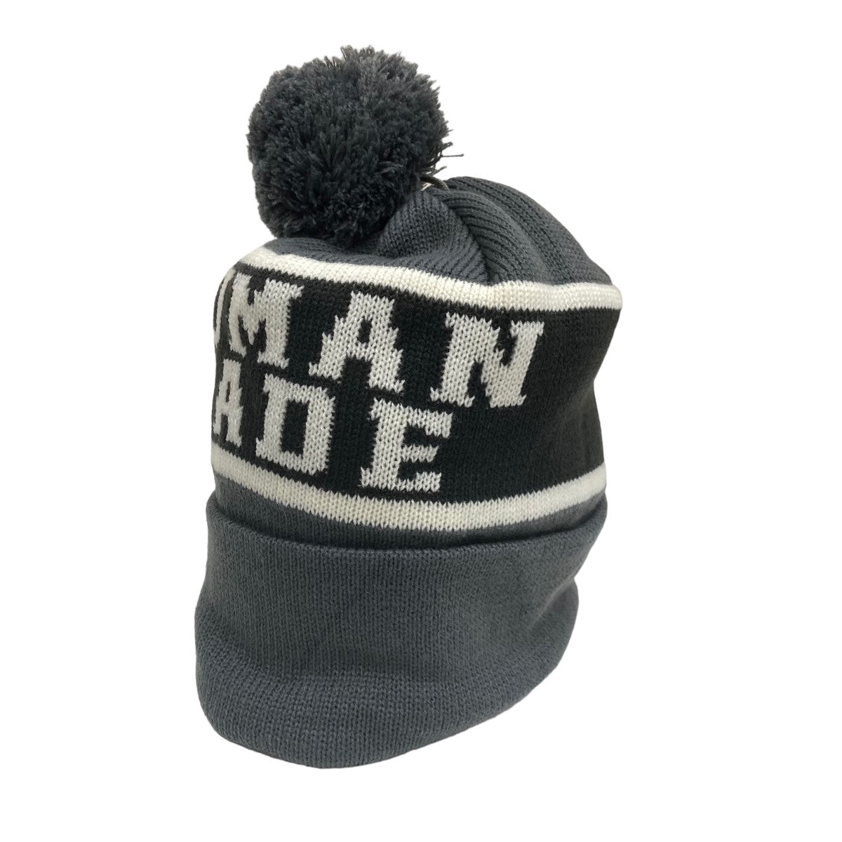 HUMAN MADE(ヒューマンメイド) POP Beanie ニット帽 グレー｜【公式】カインドオルオンライン ブランド古着・中古通販【kindal】