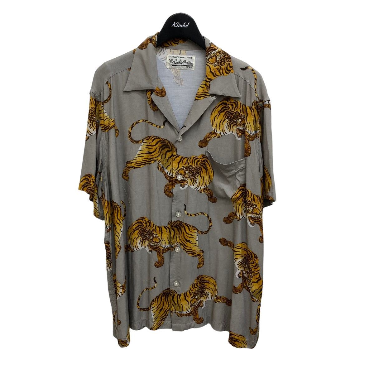 WACKO MARIA(ワコマリア) ×TIM LEHI Rayon Tiger Aloha Hawaiian Shirt ...