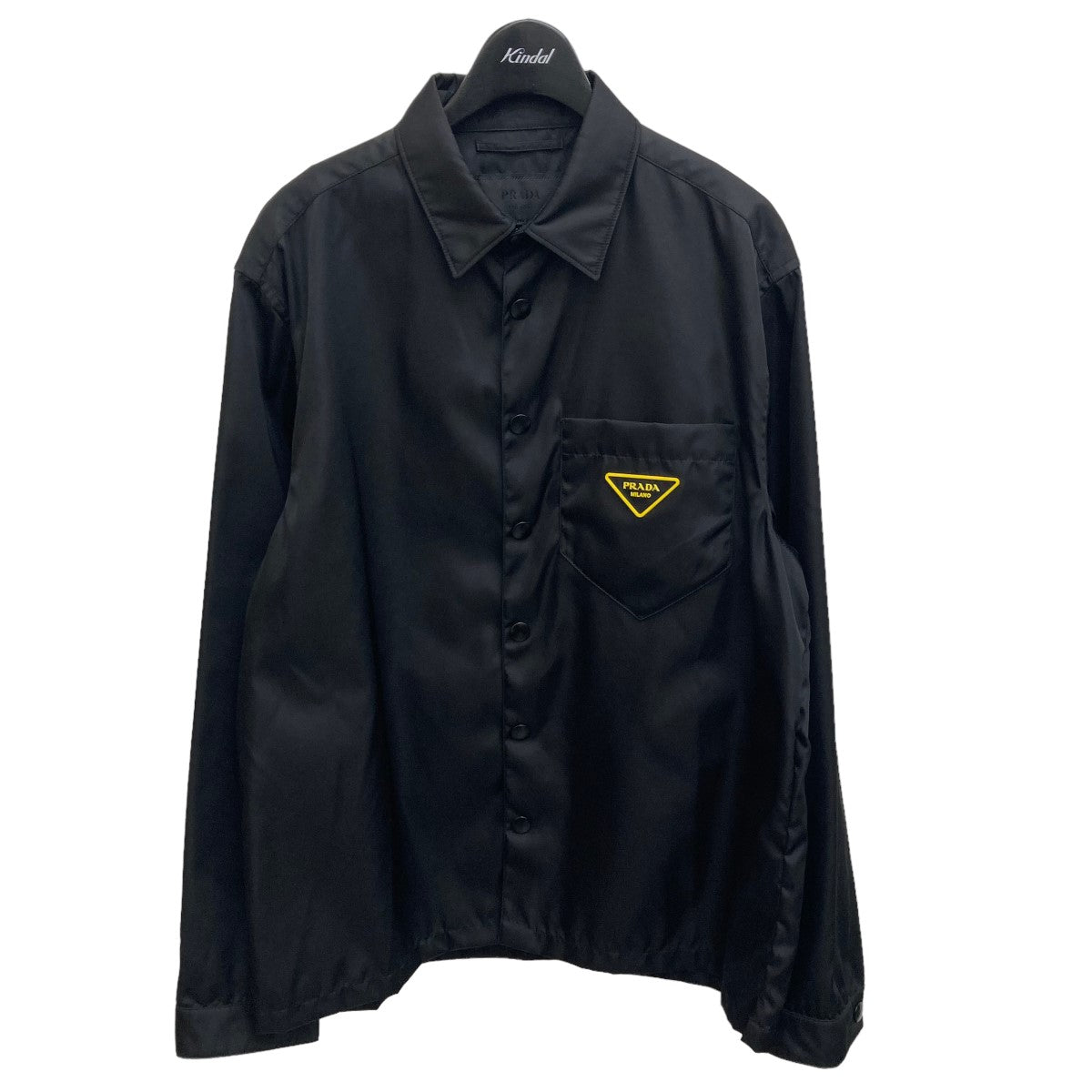 PRADA(プラダ) Re-Nylon Shirt シャツ SC520 S201 ブラック サイズ M｜【公式】カインドオルオンライン  ブランド古着・中古通販【kindal】