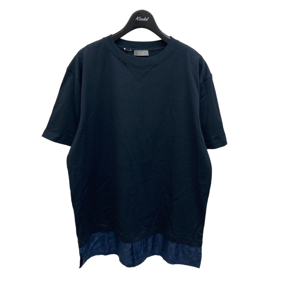 Dior(ディオール) 21SS オブリークシャツレーヤードTシャツ 113J632A0677 ブラック サイズ M｜【公式】カインドオルオンライン  ブランド古着・中古通販【kindal】