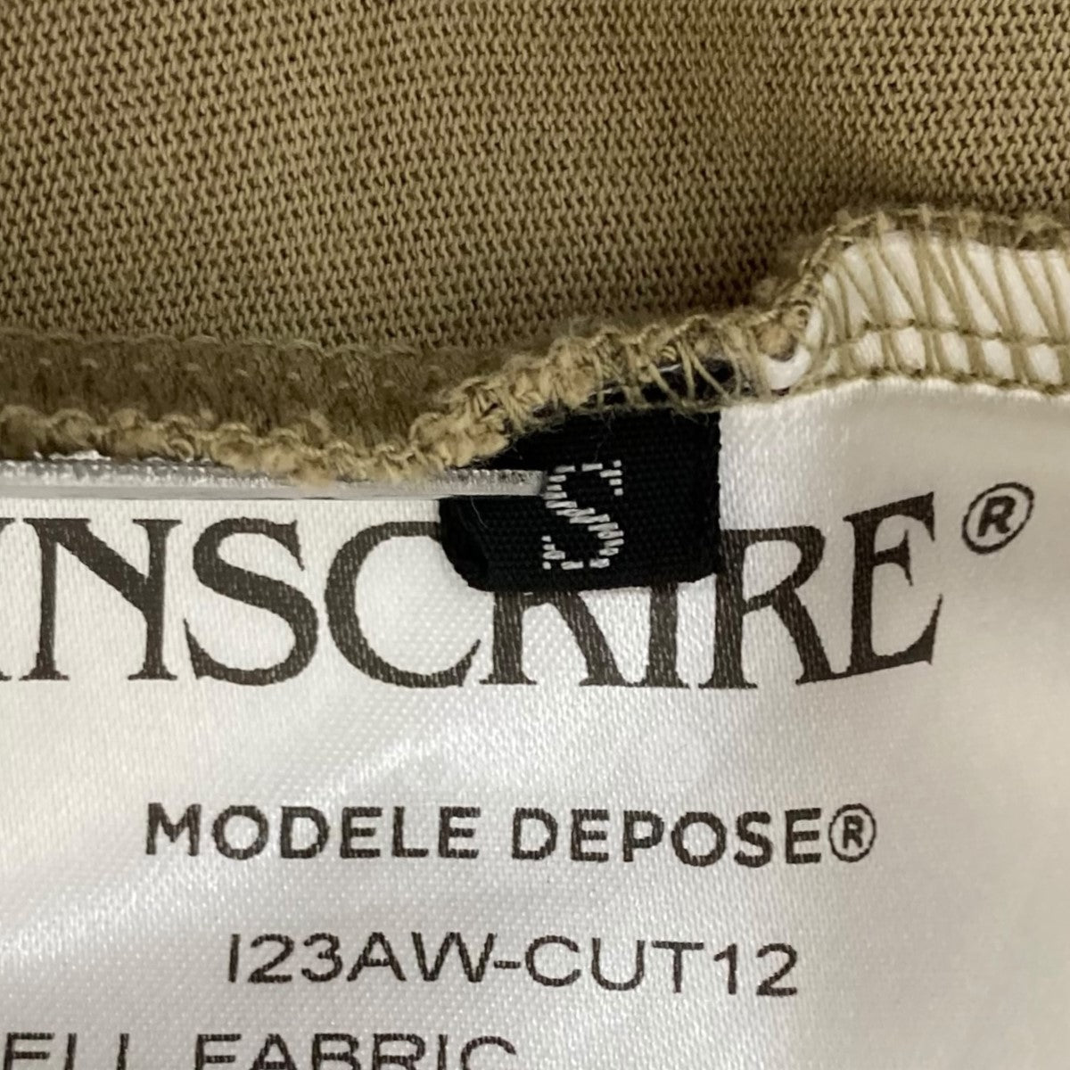 長袖カットソー 123AW-CUT12