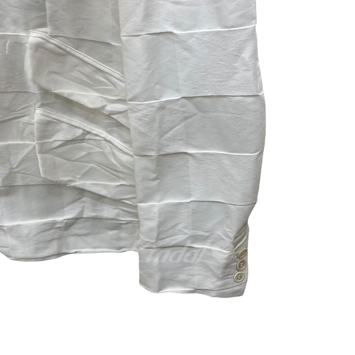 BLACK COMME des GARCONS 23SS/チェック切り替え ジャケット 1K-J021 の古着・中古アイテム