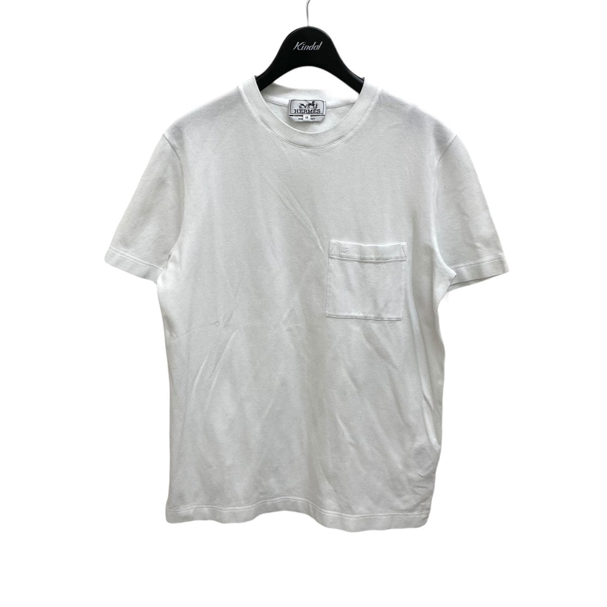 エルメス Tシャツ H037700HA76 ソルド ホワイト/グレーマルチHERMES