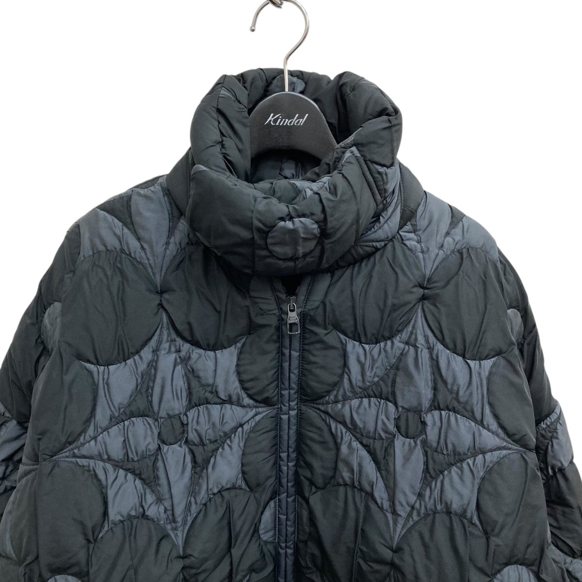 20AWモノグラムフラワー WZIP キルテッドブルゾンキルティングジャケット