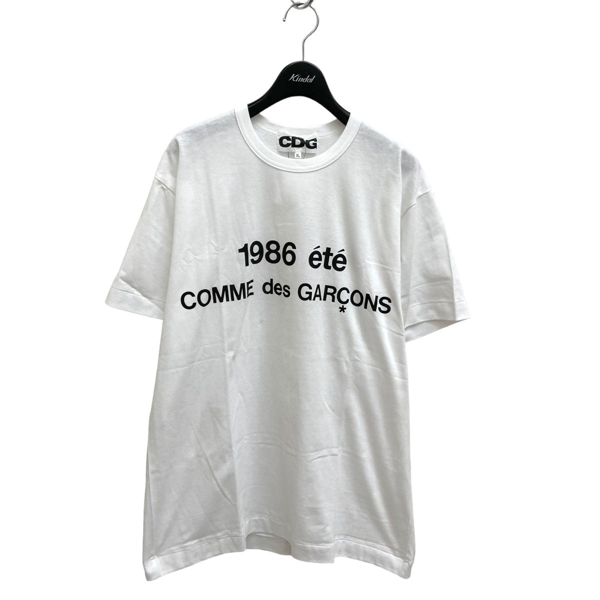 CDG(コムデギャルソン) Tシャツ SZ-T028 SZT028 ホワイト サイズ XL 