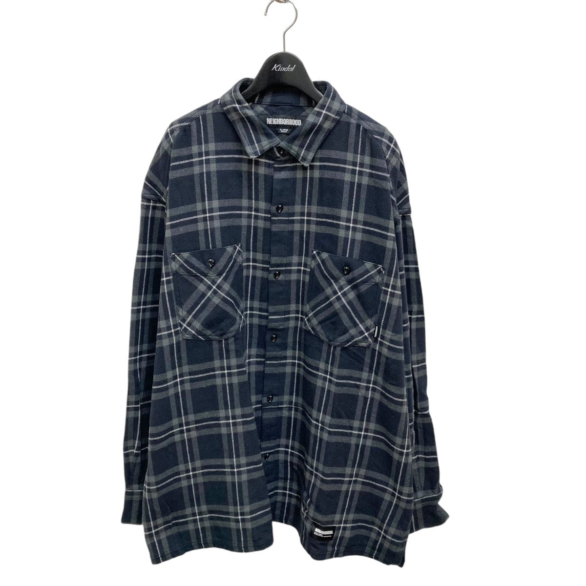 NEIGHBORHOOD(ネイバーフッド) 23AWTARTAN CHECK SHIRT LSチェックシャツ232BENH-SHM02  232BENH-SHM02 グレー サイズ XL｜【公式】カインドオルオンライン ブランド古着・中古通販【kindal】